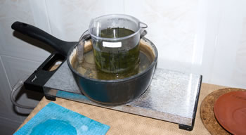 platinum-palladium printing-wet workspace